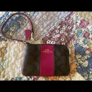 Coach wristlet